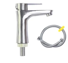 Vòi Xả Lavabo Lạnh Hobby Home Decor LBL2 Inox 304 - Thiết Kế Sang Trọng, Hiện Đại, Phù Hợp Mọi Chậu Rửa