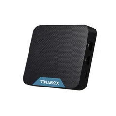 Android TV Box Vinabox A15B - RAM 2GB, ROM 16GB, Hệ điều hành Android 10, Hỗ trợ 4K, Điều khiển giọng nói, Giải trí trực tuyến