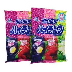 Combo 2 Gói Kẹo Mềm Trái Cây Morinaga Hi-Chew Nhập Khẩu Nhật Bản - Kẹo Dẻo Ngon Miệng, Thích Hợp Mọi Lứa Tuổi