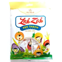 Kẹo Thạch ZaiZai Đức Hạnh 1kg Mix Đủ Vị Trái Cây - Thạch Ngon, Giòn Mát, Hoàn Hảo Cho Trẻ Em Và Tiệc Tùng