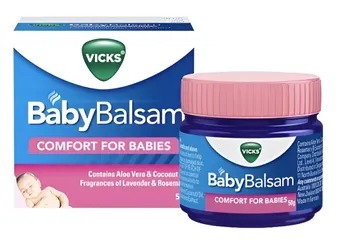 Dầu bôi Vicks Baby Balsam cho bé của Úc