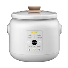 Nồi Nấu Chậm Điện Tử Nhỏ Gọn Bennix BN-30SLC 3L - Đa Năng Hầm Ninh, Giữ Nhiệt, Tiết Kiệm Điện Cho Gia Đình