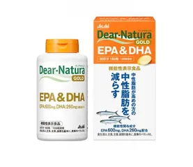 Viên uống bổ não Dear Natura Gold EPA & DHA Nhật Bản - Hỗ trợ cải thiện trí nhớ, tăng khả năng tập trung cho người lớn và trẻ em trên 15 tuổi