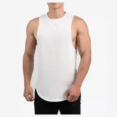 Áo Thể Thao Tank Top Tập Gym Nam - Chất Thun Siêu Mát, Thiết Kế Ôm Bod, Dễ Dàng Vận Động, Màu Đen/Trắng/Xám