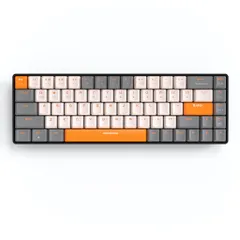 Bàn Phím Cơ Không Dây K68 - Kết Nối Máy Tính, Điện Thoại, Tablet - Thiết Kế Gọn Gàng, Red Switch êm ái, Hotswap tùy chỉnh