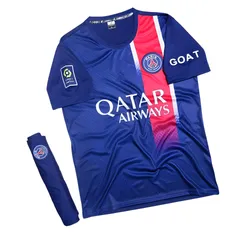 Bộ Quần Áo Bóng Đá Paris Saint Germain PSG 23/24 - Đồng Phục Thể Thao Chất Liệu Thun Lạnh, Thấm Hút Mồ Hôi, Nhiều Size Cho Người Hâm Mộ