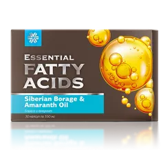 Viên uống hỗ trợ miễn dịch Fatty Acids Siberian Amaranth Oil - Tăng sức đề kháng, bổ sung vitamin E, D3, phù hợp cho người lớn