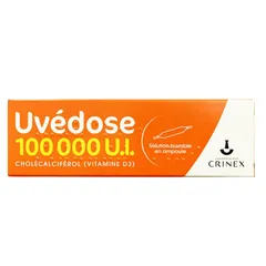 Vitamin D3 Uvedose - 1 Liều cho 3 tháng 100000 UI 