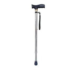 Gậy Batoong Tập Đi Lucass B-20 - Gọn Nhẹ, Chắc Chắn, Điều Chỉnh Chiều Cao, Hỗ Trợ Người Già, Tăng Cường Tính Di Động