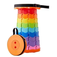 Ghế Nhựa Dã Ngoại Gấp Gọn Tiện Dụng – Chất Liệu Nhựa ABS, Điều Chỉnh Chiều Cao, 150kg, Dễ Dàng Mang Theo, Phù Hợp Với Cắm Trại Và Ngoài Trời