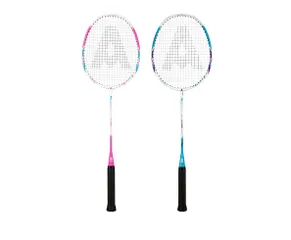 Bộ 2 Vợt Cầu Lông Agnite F2132 Khung Carbon Siêu Nhẹ - Tay Cầm Da PU Chống Trượt, Phù Hợp Người Mới Chơi