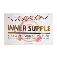 Nước uống Inner Supple Nhật Bản hỗ trợ cân bằng nội tiết tố nữ, cải thiện sức khỏe và làn da, dễ uống, 28 gói/hộp.