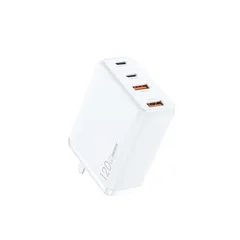 Củ Sạc Nhanh 4 Cổng GaN 120W Remax TR257 - Sạc Nhanh 4 Thiết Bị Đồng Thời, Gọn Nhẹ, An Toàn, Chất Liệu Chống Cháy