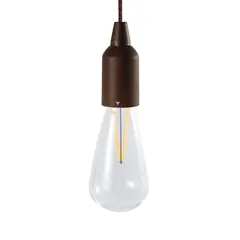 Đèn LED Dây Kéo Trang Trí Dã Ngoại Dùng Pin - Kiểu Đèn Treo Chống Nước, Thích Hợp Cắm Trại và Picnic