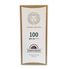 Kem Chống Nắng Cosme Marche Sunscreen UV 100 SPF 100 PA++++ - Ngăn Tia UV, Dưỡng Ẩm, Không Bết Dính, Lớp Bảo Vệ Da Tối Ưu 50ml