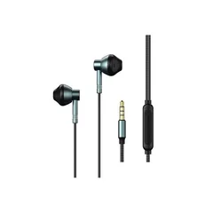 Tai Nghe Có Dây Remax RM-201 Chống Ồn - Thiết Kế Thời Trang, Âm Thanh HD, Kết Nối AUX 3.5mm - Phụ Kiện Nghe Nhạc Tuyệt Vời