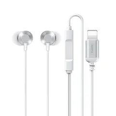 Tai nghe Remax Metal RM-512 có dây - Thiết kế in-ear tiện lợi, âm thanh HD chất lượng cao, tương thích với thiết bị điện tử phổ biến.
