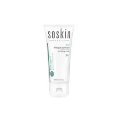 Mặt Nạ Soskin Purifying Mask 60ml - Giải Pháp Cho Da Dầu Mụn, Kiểm Soát Nhờn, Se Khít Lỗ Chân Lông, Làm Dịu Da
