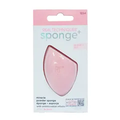 Mút Tán Phấn Phủ Real Techniques Miracle Powder Sponge - Chất Liệu Bông Nhẹ, Tán Đều Không Vón Cục, Trang Điểm Hoàn Hảo