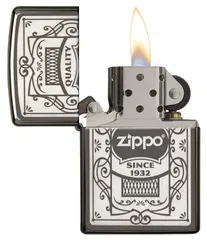 Bật Lửa Zippo 29425 Quality - Bật Lửa Cổ Điển Sơn Mờ Huyền Băng, Thiết Kế Độc Đáo, Quà Tặng Tuyệt Vời