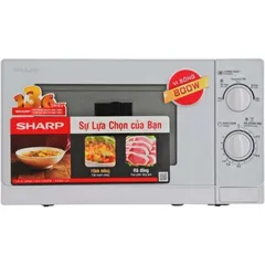 Lò Vi Sóng Cơ Không Nướng Sharp R-201VN-WH 20 lít - Công Suất 800W, Thiết Kế Tiện Lợi, Hẹn Giờ Thông minh, Dễ Dàng Sử Dụng