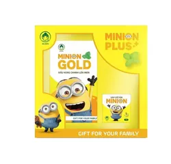 Combo Dầu Húng Chanh Minion Gold 30ml và Sáp Ấm Minion 20g - Hỗ Trợ Tăng Cường Đề Kháng, Bảo Vệ Đường Hô Hấp Cho Bé