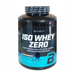 Sữa Protein BioTech USA Iso Whey Zero 5lbs - Hỗ Trợ Tăng Cơ Nạc Tự Nhiên, Thực Phẩm Dinh Dưỡng Cao Cấp Nhập Khẩu Từ Mỹ
