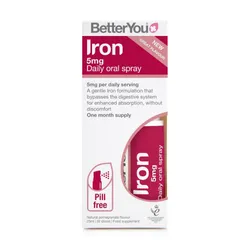 Xịt hỗ trợ bổ sung sắt Iron Daily Oral Spray của Anh