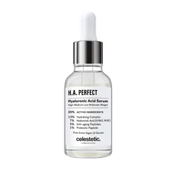 Serum cấp ẩm phục hồi chuyên sâu Celestetic H.A. Perfect 30ml - Chống lão hóa, làm sáng và cấp nước cho da sau xâm lấn