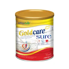 Sữa Bột Wincofood Goldcare Sure 850g - Hỗ Trợ Bổ Sung Dinh Dưỡng Cho Người Trên 30 Tuổi, Giúp Phục Hồi Sức Khỏe, Hương Vani Thơm Ngon