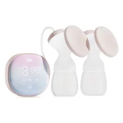 Máy Hút Sữa Điện Đôi Fatzbaby Resonance 10 FB1115VN - 4 Chế Độ, 9 Cấp Độ Hút, Pin 4400mAh, Thiết Kế Tiện Lợi, Lưu Giữ Dinh Dưỡng Cho Mẹ Và Bé
