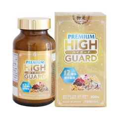 Viên Uống Hỗ Trợ Bổ Phổi Nichiei Bussan Nano Premium High Guard - Chiết Xuất Thảo Mộc, Tăng Cường Hệ Hô Hấp, 300 Viên