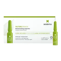 Tinh Chất Tái Tạo Da Sesderma Factor G Renew Biostimulating Ampoules - Dưỡng Ẩm, Ngăn Ngừa Nếp Nhăn, Thúc Đẩy Tăng Sinh Collagen