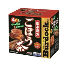 Trà túi lọc ngưu bàng Burdock Yamamoto Kanpo - Trà thảo mộc từ Nhật Bản, hỗ trợ lợi tiểu và làm đẹp da, hương vị thơm ngon, dễ uống.