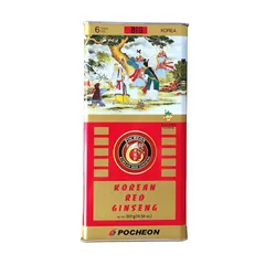 Hồng Sâm Củ Khô Pocheon 300g Hàn Quốc - Hỗ Trợ Tăng Cường Sức Khỏe, Giảm Căng Thẳng, Đóng Hộp Sang Trọng