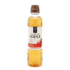 Giấm Táo Daesang Hàn Quốc 500ml - Giấm Tự Nhiên, Không Phụ Gia, Hỗ Trợ Tiêu Hóa Và Làm Đẹp Da