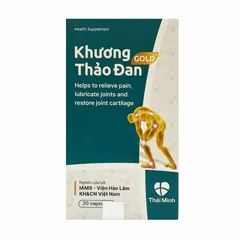 Khương Thảo Đan Gold - Viên uống hỗ trợ xương khớp tự nhiên, 30 viên, tăng cường chức năng và giảm đau khớp.
