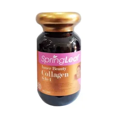 Viên Uống Collagen 6 In 1 Spring Leaf Inner Beauty Plus - Tăng Cường Độ Đàn Hồi, Làm Đẹp Da, Móng Tóc, Giảm Nếp Nhăn