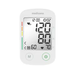 Máy Đo Huyết Áp Điện Tử Medisana BU 535 51178 Voice - Thông Minh, Nhớ Kết Quả, Đọc Kết Quả Bằng Giọng Nói, Đo Huyết Áp Bắp Tay