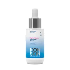 Serum Ban Đêm Icon Skin Night Miracle Multi Acid - Giải Pháp Cho Da Dầu Mụn, Cung Cấp Độ Ẩm Và Ngăn Ngừa Mụn Trứng Cá 30ml