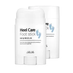 Thanh lăn RiRe Heel Care Foot Stick - Giảm nứt nẻ gót chân, dưỡng ẩm và làm mềm da, hương thơm dễ chịu, 22g