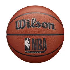 Bóng Rổ Wilson NBA Forge Pro Indoor/Outdoor WZ20166 - Chuyên Nghiệp, Độ Nảy Tốt, Dùng Trong Nhà & Ngoài Trời
