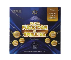 Viên uống Nano Fucoidan Spirulina Nhật Bản - Tảo Nâu Mozuku & Tảo Xoắn Giúp Tăng Cường Sức Khỏe & Đề Kháng, Hộp 1000 Viên