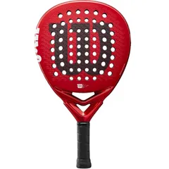 Vợt Padel Wilson Bela Pro V2.5 Đỏ Đen - Sức Mạnh Tuyệt Đối và Kiểm Soát Tốt Nhất cho Người Chơi Nâng Cao
