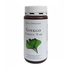 Viên uống bổ não Sanct Bernhard Ginkgo 75mg 240 viên - Hỗ trợ tăng cường trí nhớ và tuần hoàn não - Sản phẩm Đức