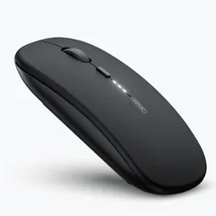 Chuột không dây Sidotech M-1P - Chuột sạc USB thành công Bluetooth, thiết kế đối xứng chống mỏi, tương thích với Laptop và PC.