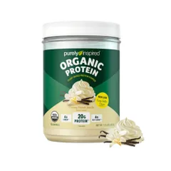 Bột Protein Thực Vật Hữu Cơ Organic Purely Inspired - 567g, Chứng Nhận USDA, Gluten-Free, Vegan, Hỗ Trợ Cơ Bắp Khỏe Mạnh, Dinh Dưỡng Từ Thiên Nhiên