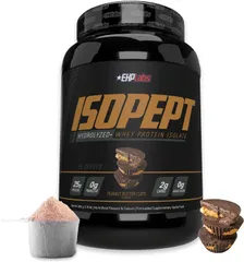 Bột Uống Tăng Cơ EHPlabs Isopept Hydrolyzed Whey Protein - Hương Vị Peanut Butter Cups, Vanila Ice Cream, Strawberry Milkshake, 775g