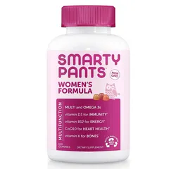 Kẹo Dẻo Vitamin Smarty Pants Dành Cho Phụ Nữ - Hỗ Trợ Tăng Cường Miễn Dịch và Năng Lượng, Hương Vị Hoa Quả Ngon Miệng