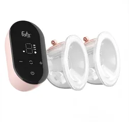 Máy Hút Sữa Điện Đôi Fatzbaby ChoFree 2 FB1382MX - Rảnh Tay, Hút Đơn/Đôi, Động Cơ Im Lặng, Cốc Hứng Tiện Lợi Cho Mẹ Bỉm Sữa